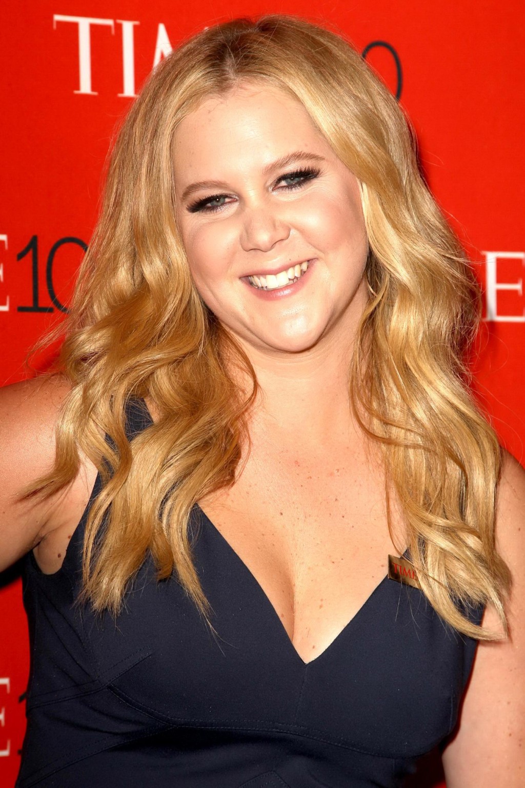 Amy Schumer showing huge cleavage at the TIME 100 Most Influential People In The #75166300