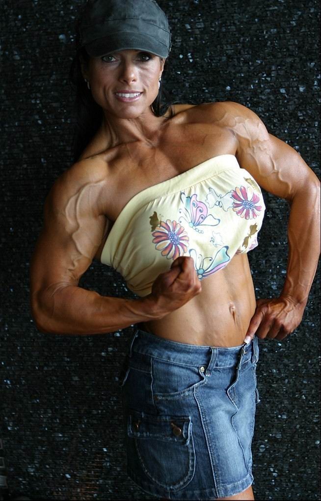 hot female bodybuilders with big muscles #70977326