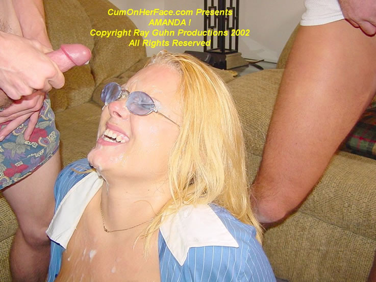 Girl with glasses getting facial #76124500