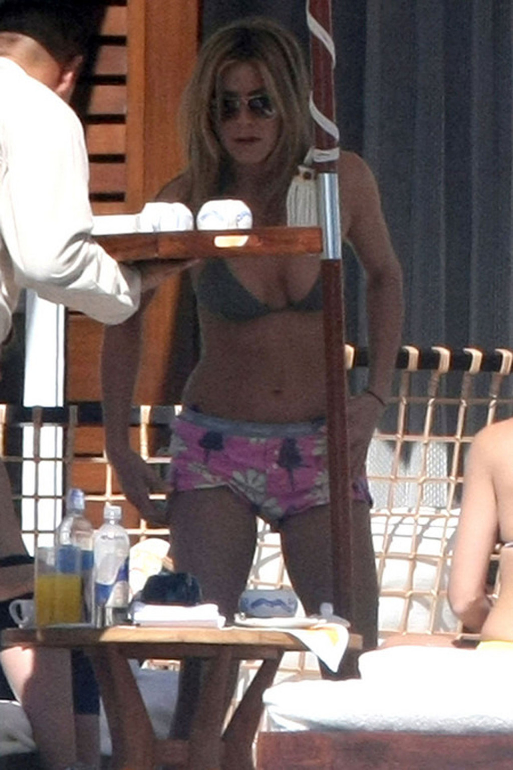 Jennifer Aniston nipple slip photos and sexy ass in bikini #75360339