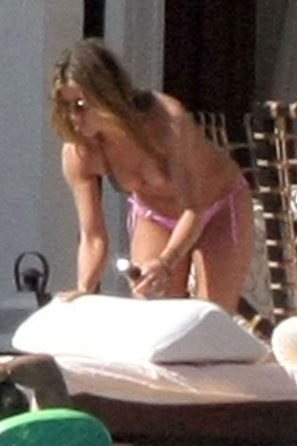 Jennifer Aniston nipple slip photos and sexy ass in bikini #75360343