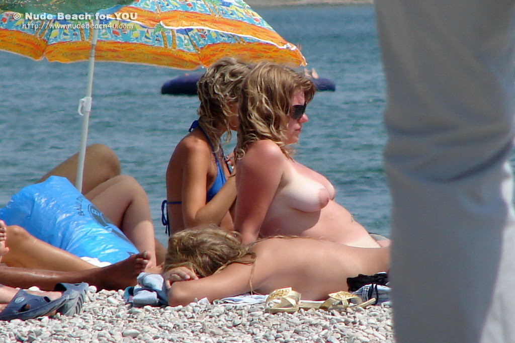 Sexy nudists sunbathing #68256354