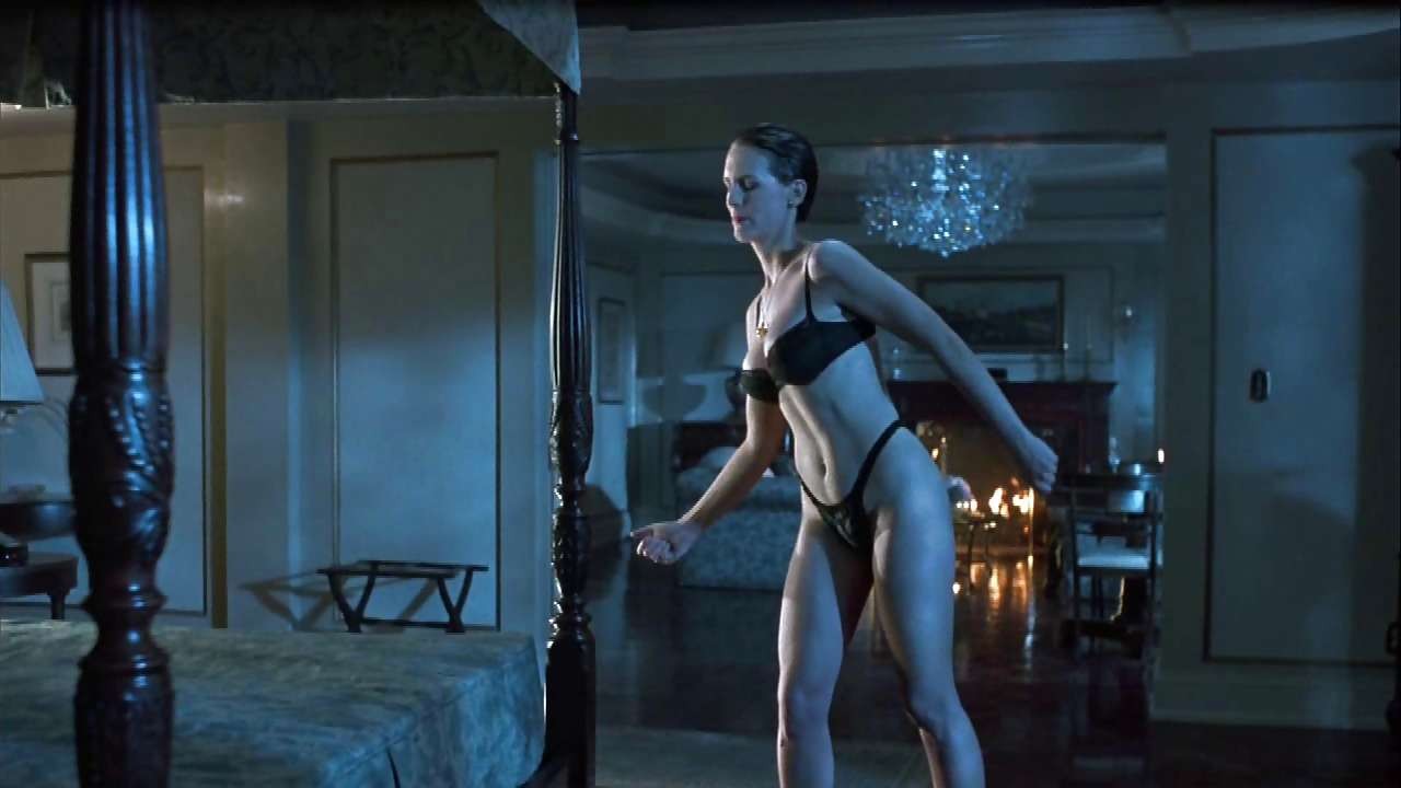 Jamie Lee Curtis showing her amazing ass in black thong and dancing in bra #75297077