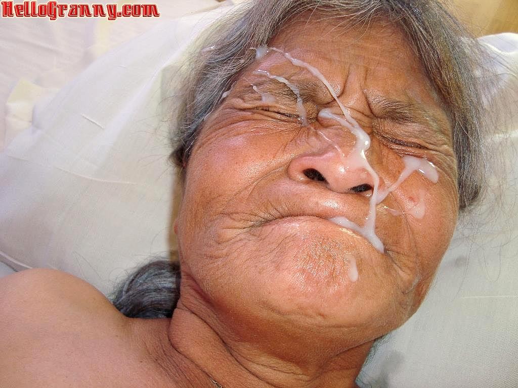 Old granny and cum in her face #67214197