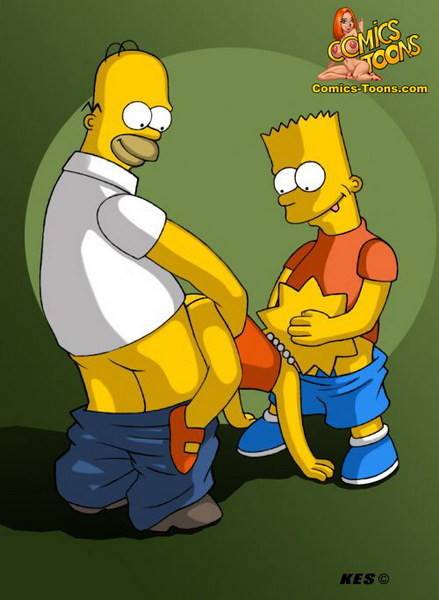 Homer, Bart, Lisa, Marge, Maggy - SEX #69579007