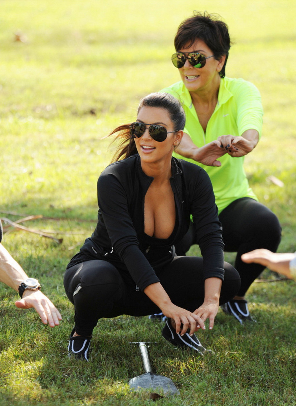 Kim Kardashian showing huge cleavage downblouse at the Miami Dragon Boat Festiva #75251499