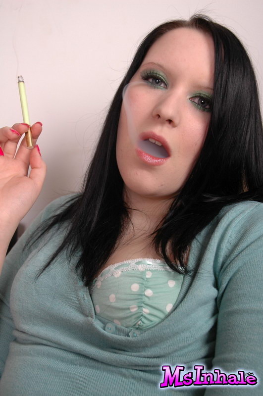 Slutty teen secretary is allowed to smoke  play at work #74860337