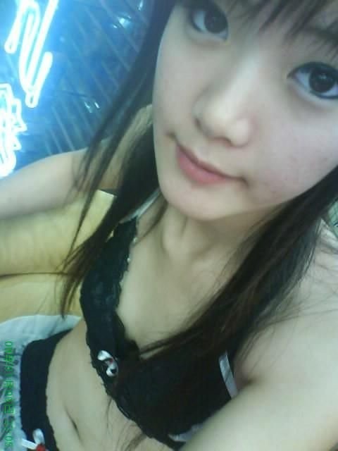 Cute young Asian babe working as a club hostess #68480491