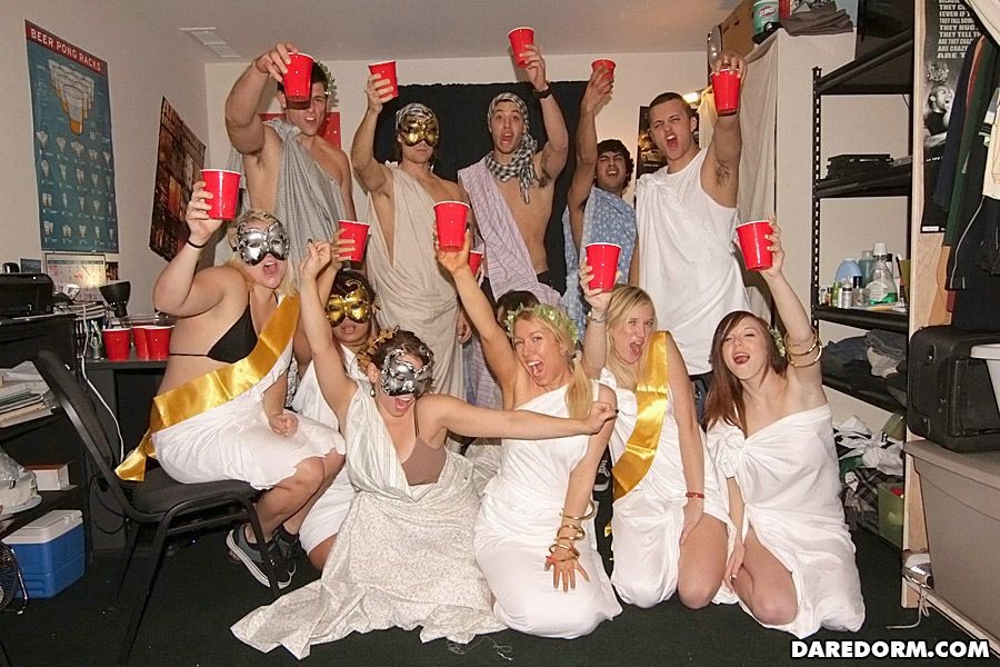 Toga party sluts get drunk and get fucked roman style
 #67297812