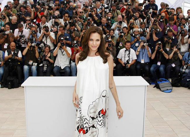 Celebrity Angelina Jolie totally hot nude big boobs #75404464