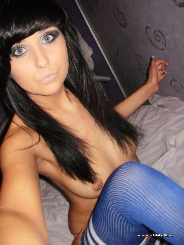 Selection of alternative babes in various sleazy poses #75695974