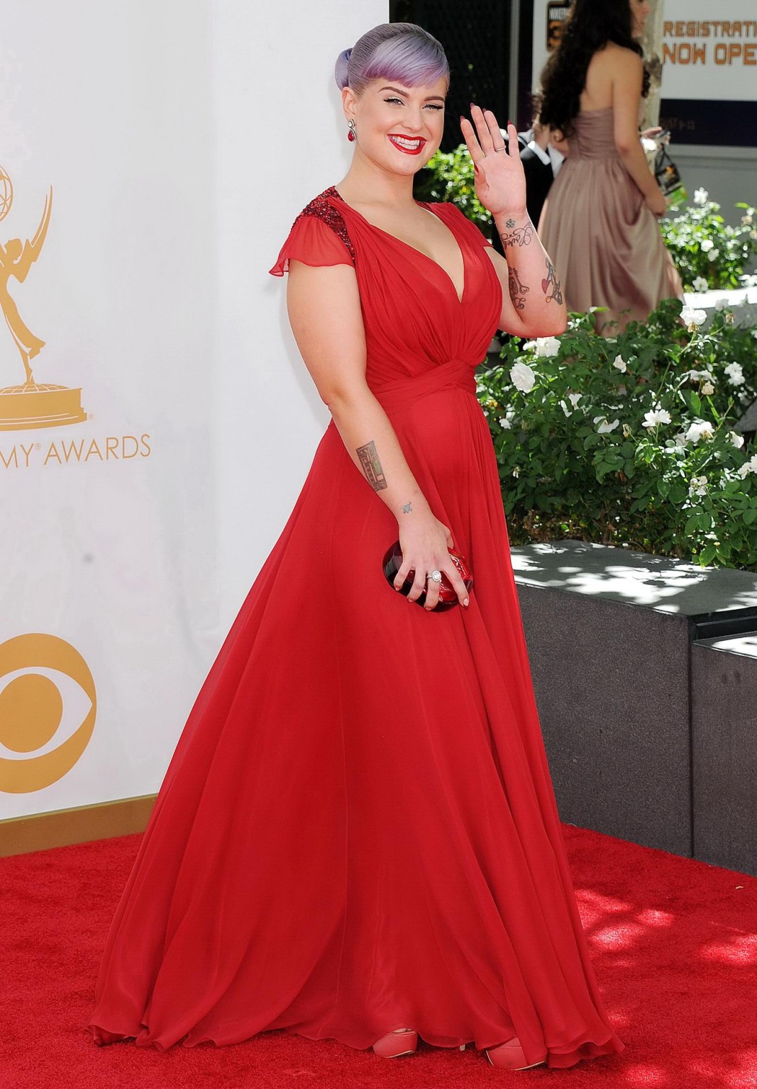La gordita Kelly Osbourne mostrando un enorme escote en la 65ª edición de los Emmy
 #75218153