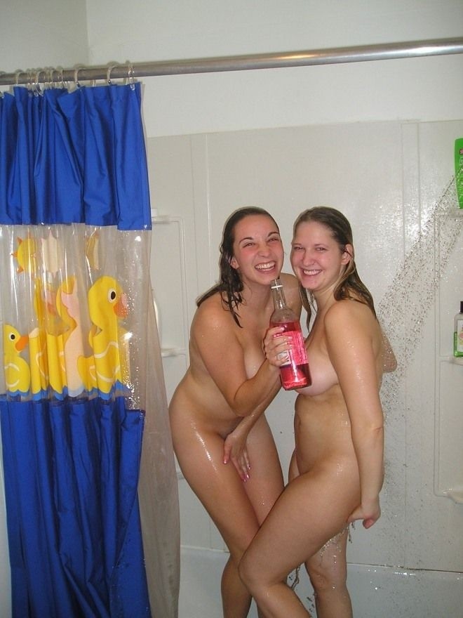 Drunk partying amateur college teen GFs in candid homemade pics #68280928