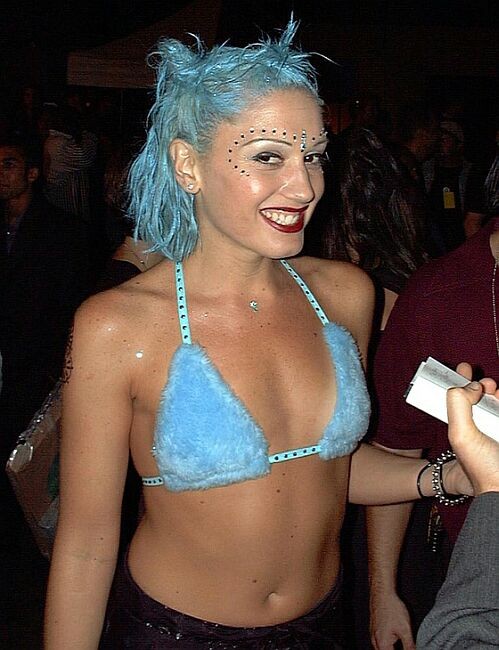 No doubt lead singer gwen stefani nude and see thru
 #75369436