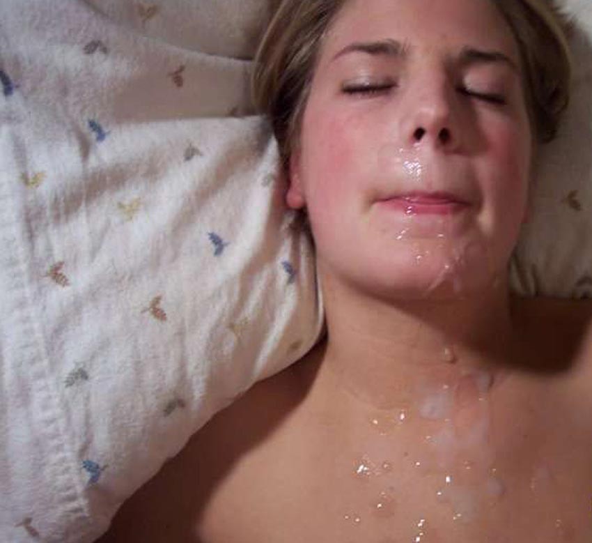 Real amateur girlfriends taking messy facials #75902654