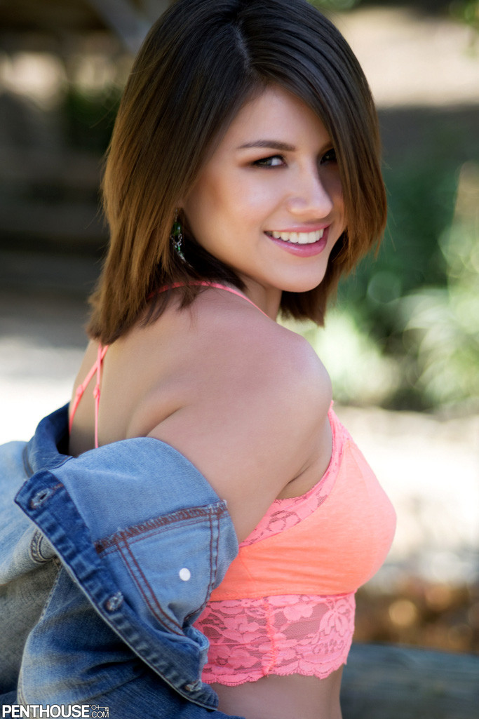 Pretty country girl Shyla Jennings spreads her pink pussy #72617360
