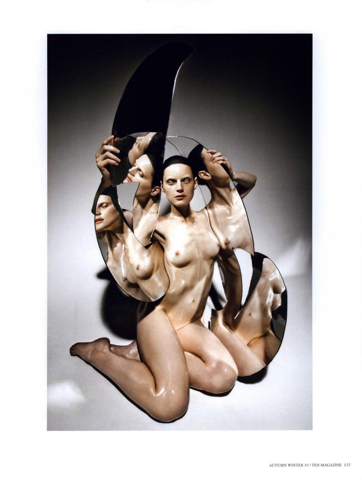 Guinevere Van Seenus showing off her boobs  pussy in 10 Magazine fall 2010 issue #75331749