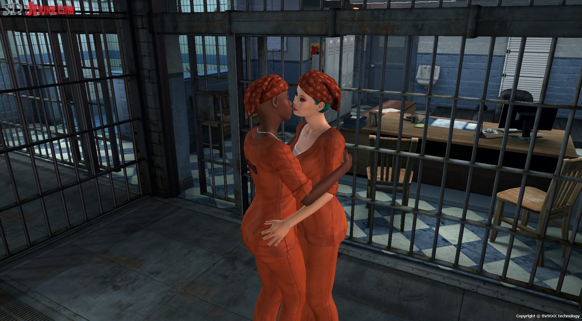 Une action sexuelle sexy créée dans un jeu de sexe 3d fétichiste virtuel !
 #69565817