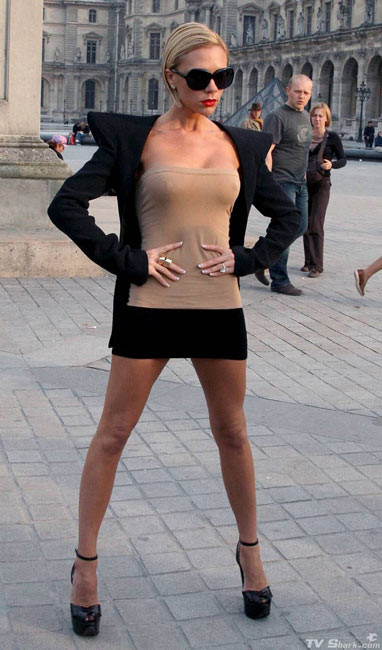 Celebrity singer Victoria Beckham posing very sexy #75426981