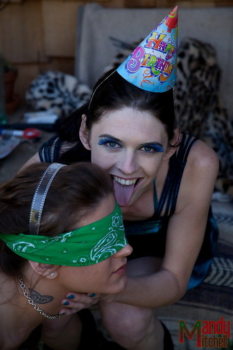 Mandy Mitchell has a kinky birthday celebration #79235933