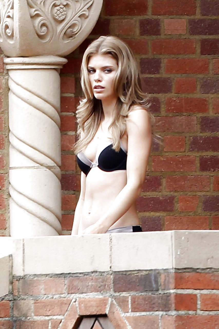 AnnaLynne McCord showing her great body in black bikini caught by paparazzi #75296158