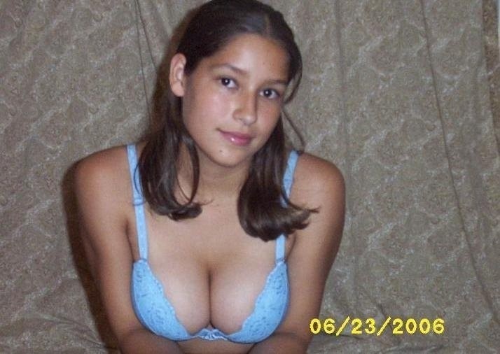 Gorgeous cute amateur busty teen posing on camera #68480264