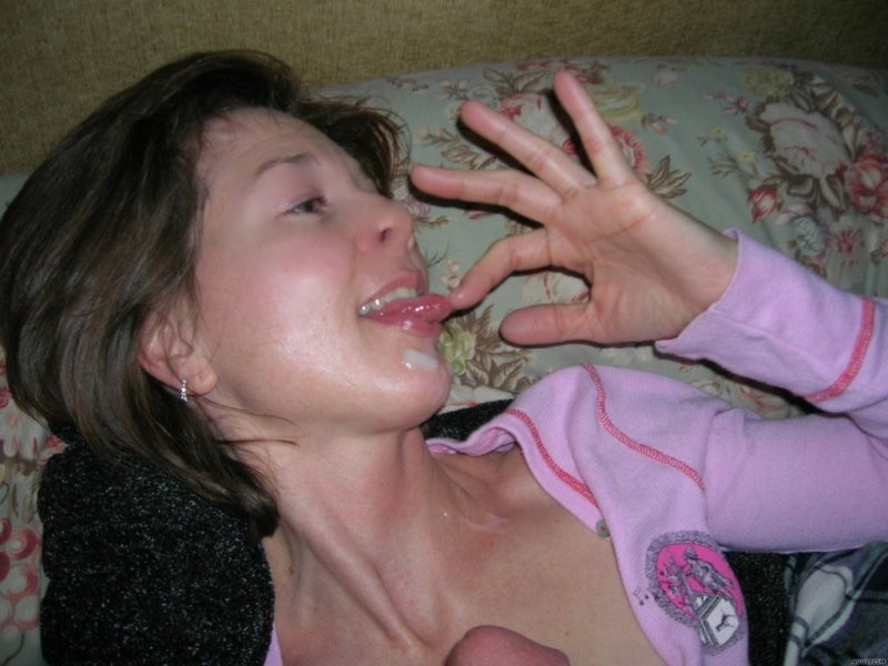Assorted homemade photos of hot amateur babes swallowing hot cum #67712548