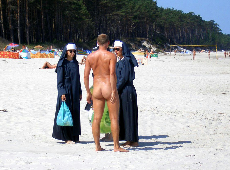 The temperature is rising thanks to these nudists #72244574