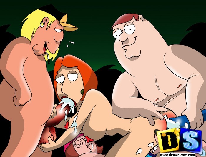 Family Guy's wild orgy  - Kim Possible, the porn star #69536214