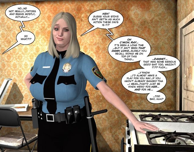 3D xxx comics anime big tits fat chubby mature blonde police #67051709