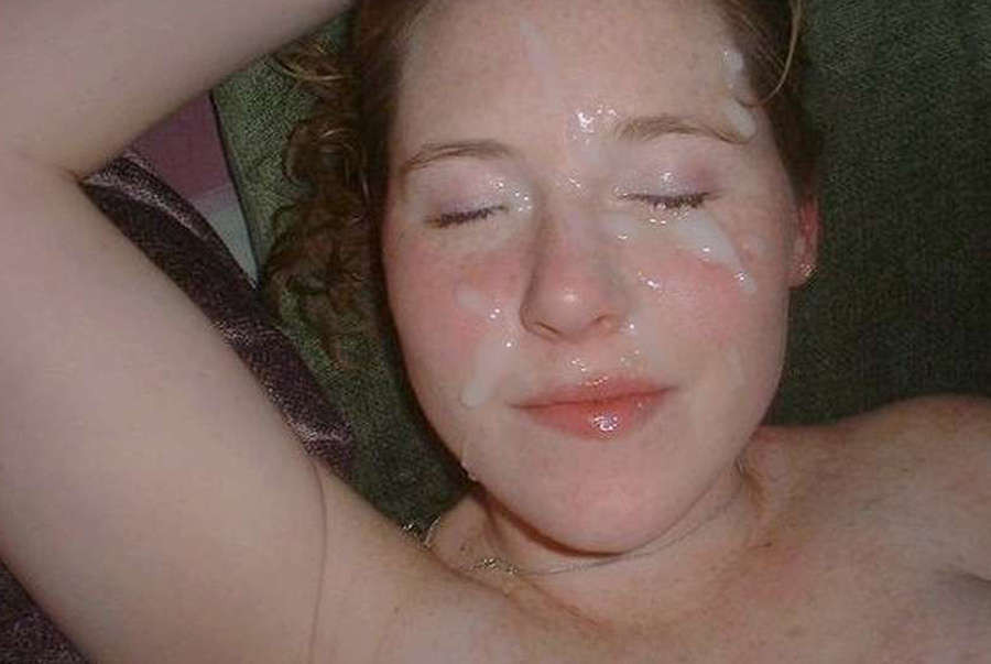 Hot and wild picture set of messy amateur cum facials #68494128