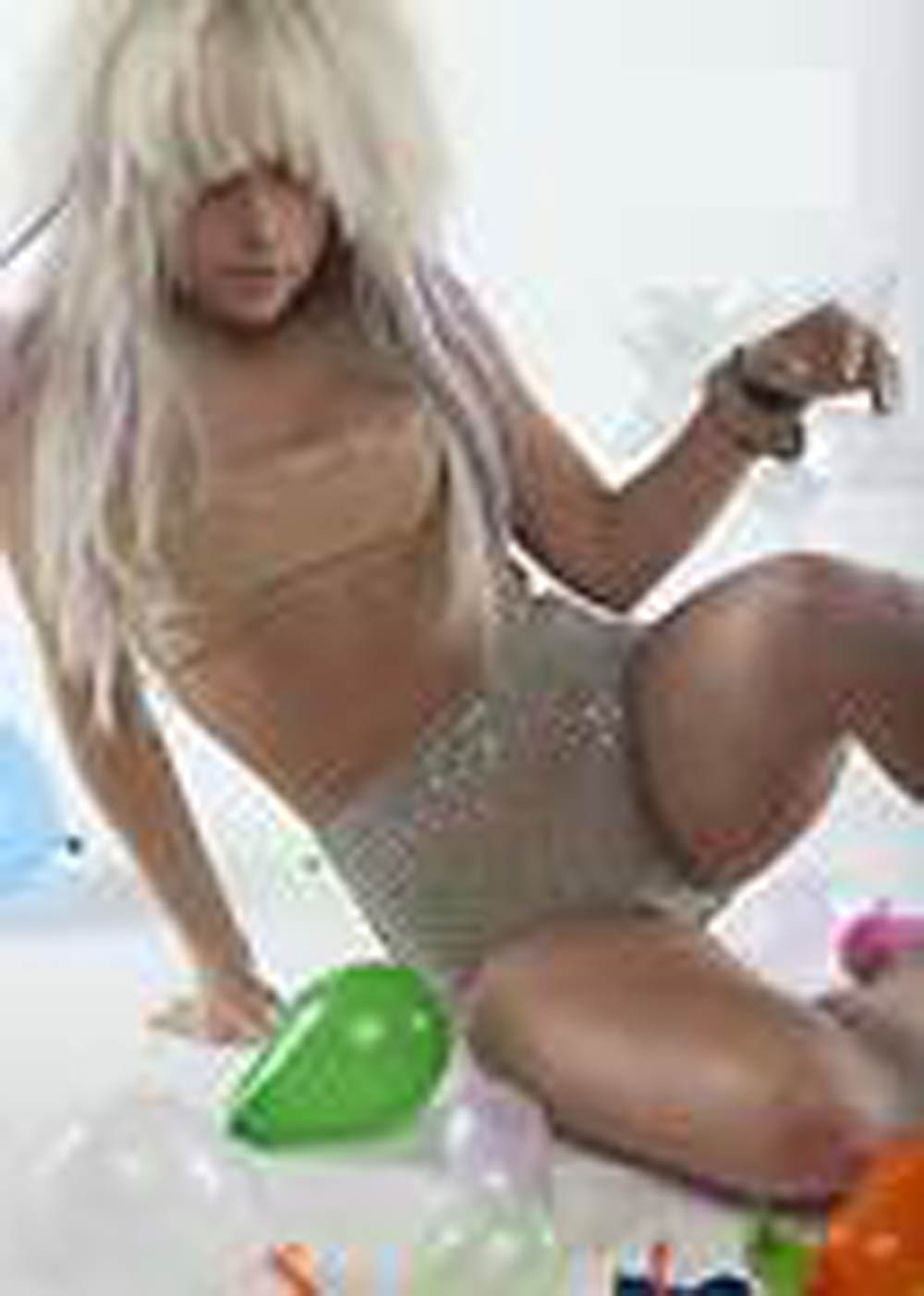 Lady Gaga showing tits under her see thru dress #75280853