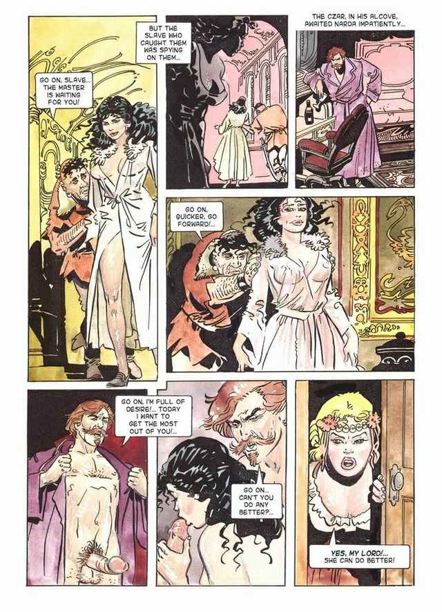 La zarina nera classico fumetto bdsm #72226466