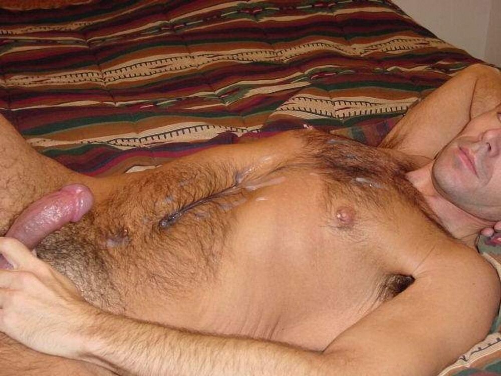 Hairy bear bfs posing and jerking off cock gallery 22 #76921088