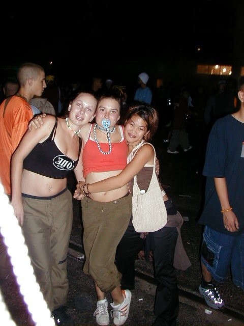 Crazy Drunk College Coeds Public Flashing Perky Tits #76402468