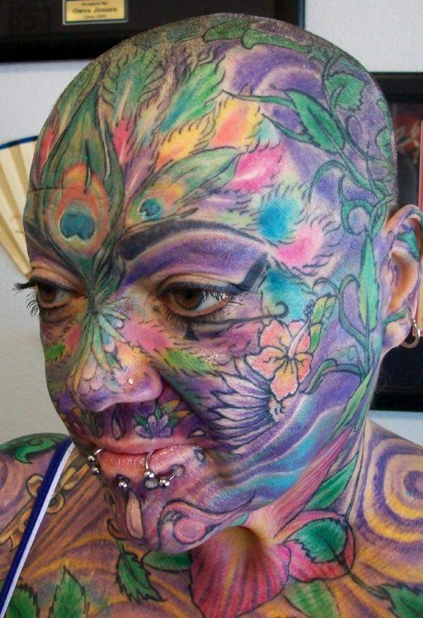 Extreme tattoo and piercing #73227532