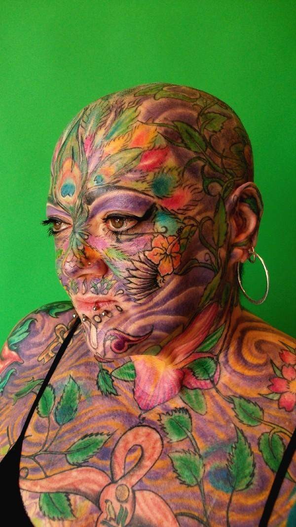 Extreme tattoo and piercing #73227540