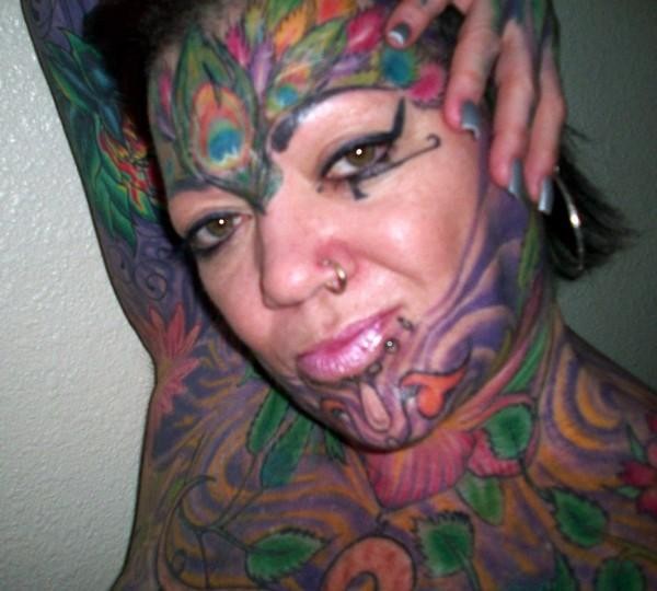 Extreme tattoo and piercing #73227565