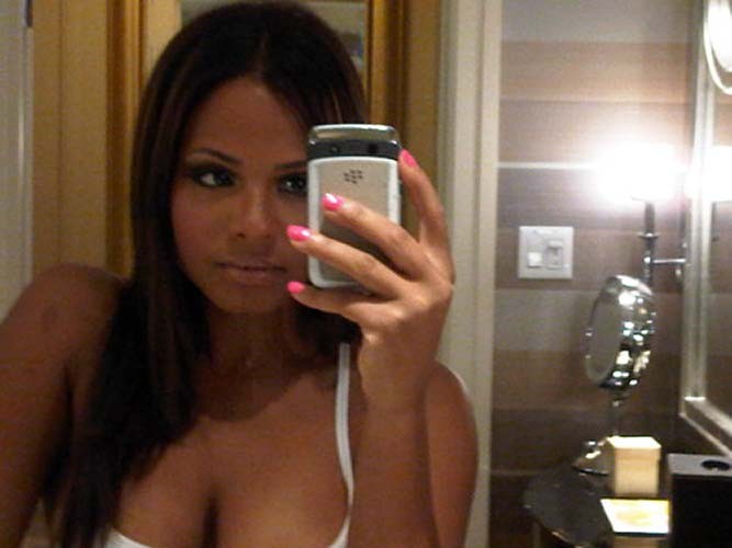 Christina Milian exposing sexy body and huge boobs on private photos #75284826