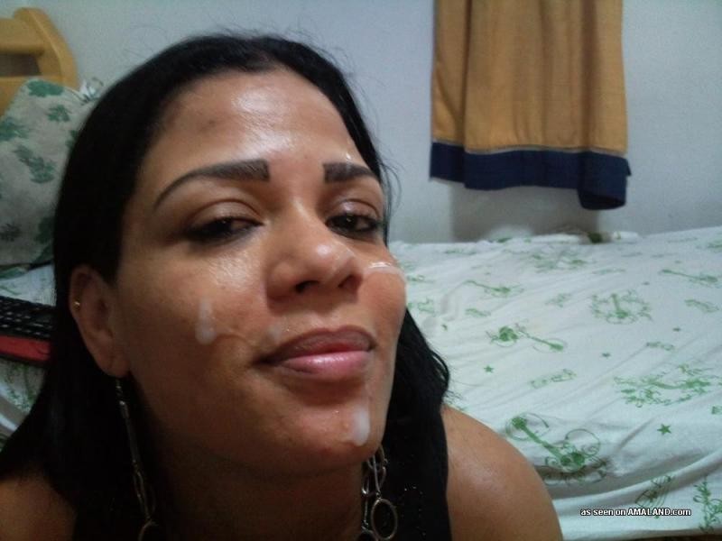 GF enjoys blowing on hard dick and getting jizzed on face #77031099