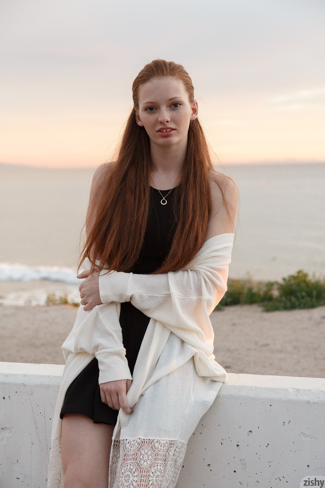 Pale redhead outdoors #67342884