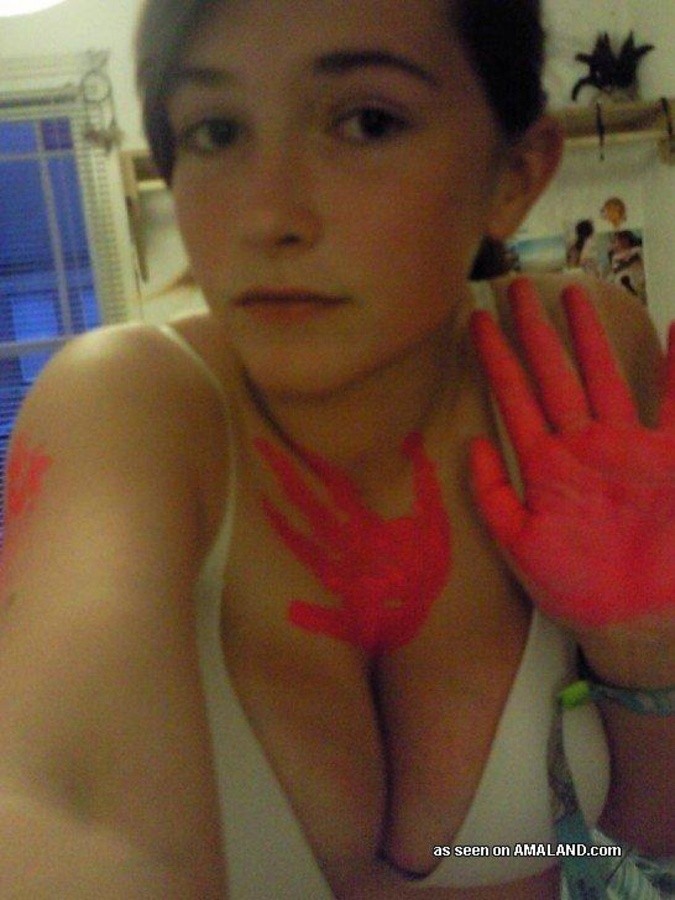 Collection of a sexy amateur cutie camwhoring at home #67646661