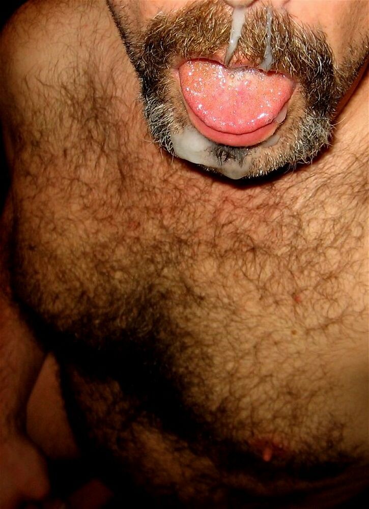 Hairy bear bfs posing and jerking off cock gallery 16 #76933449