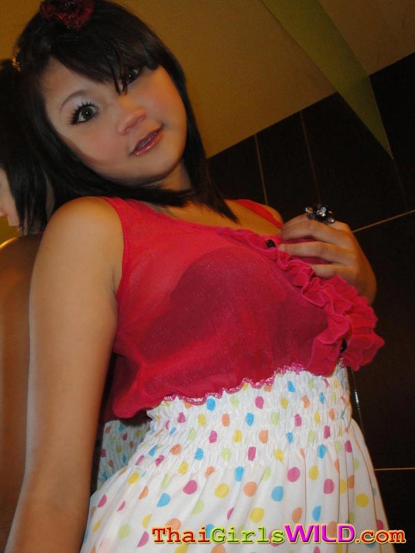 Tiny cute Asian teen doing self shot poses and being naughty #69749849