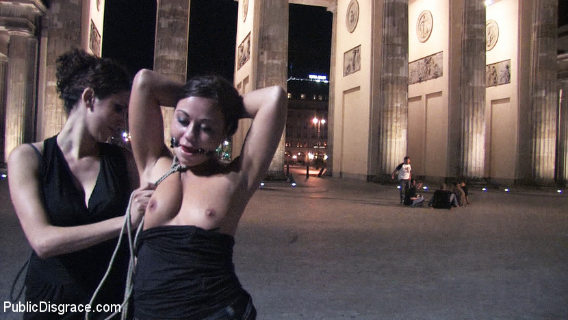 Czech beauty throat fucked in a subway station at night #71957465