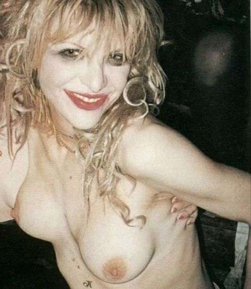 Courtney Love shows her ass and tits in seductive poses sexsi #75291528