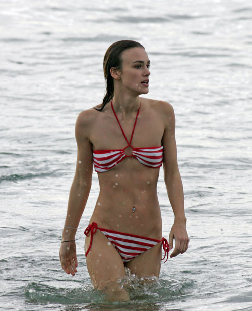 Keira knightley im Bikini Paparazzi-Bilder
 #75441214