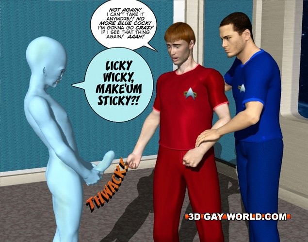 Alien cock gay hentai 3d comics about bizarre 12 inch cock fuck
 #69412742