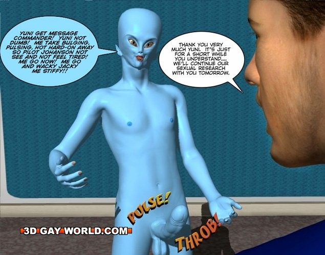 Bite extraterrestre gay hentai 3d comics sur la baise bizarre de bite de 12 pouces
 #69412759