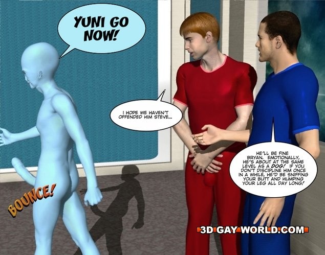 Bite extraterrestre gay hentai 3d comics sur la baise bizarre de bite de 12 pouces
 #69412763